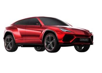 foto di una lamborghini suv